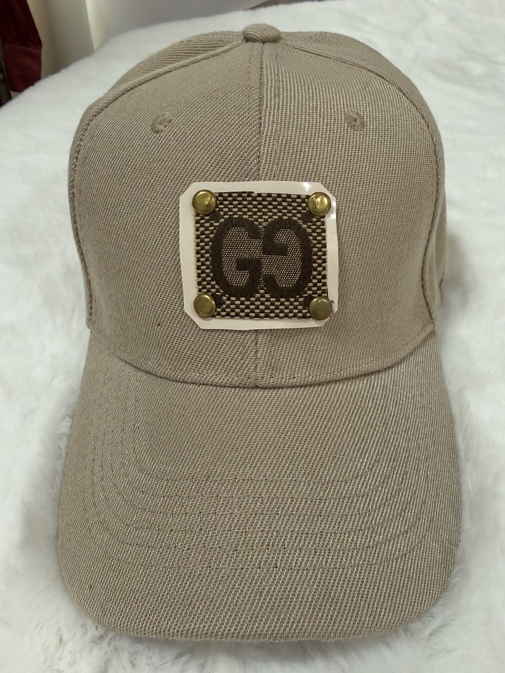 Gucci upcycled new hat